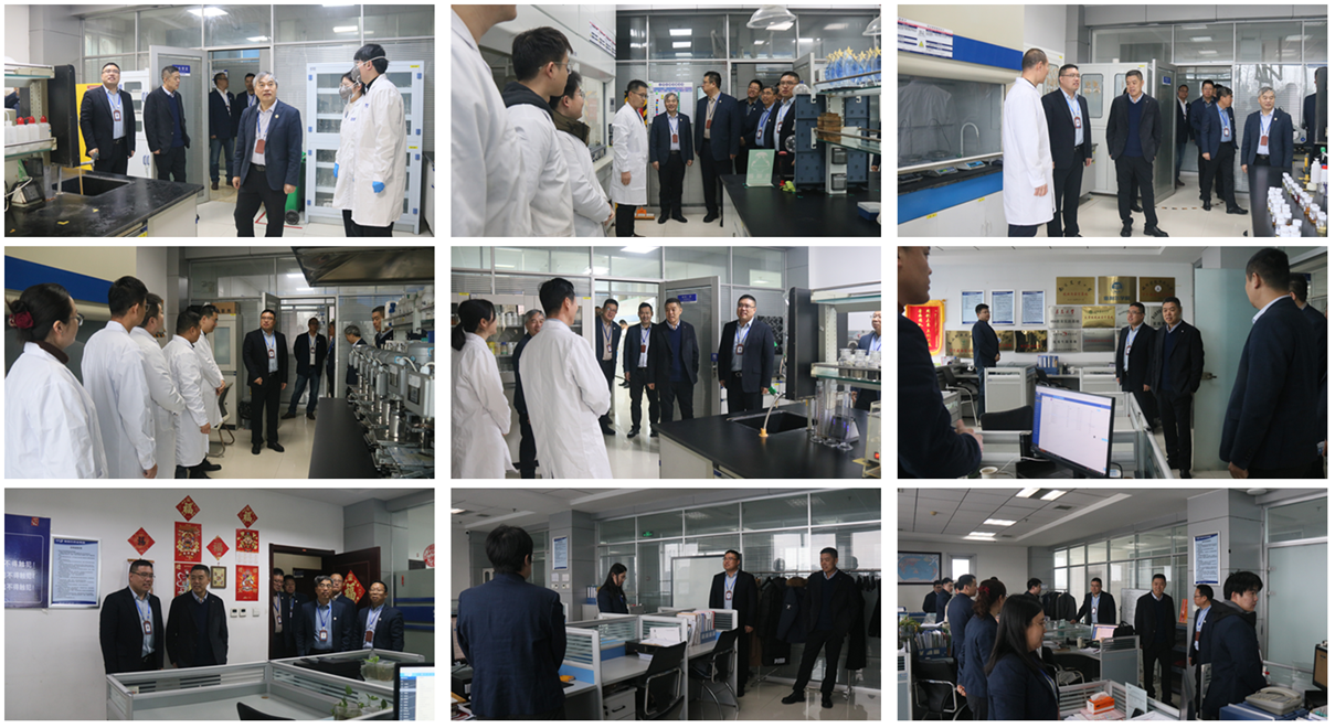 集團(tuán)領(lǐng)導(dǎo)深入各部門開展新春團(tuán)拜助力開工